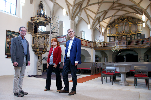 Markus Herrbruck, Evelin Waldmann und Sebastian Schiller, Foto: © Heike Lehmann